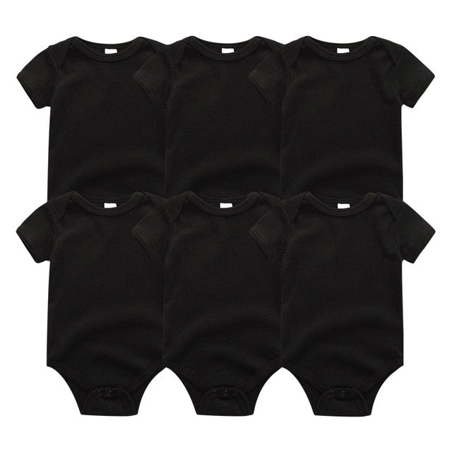 2021 Newest 6PCS/lot Baby Girl Clothe Roupa de bebes Baby Boy Clothes Unicorn Baby Clothing Sets Rompers Newborn Cotton 0-12M
