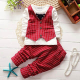 Children Clothing Sets Autumn Sport Suit Baby Boys Clothes Slong Sleeve Set Costume For Kids Jacket+Tshirt+Jeans 3Pcs