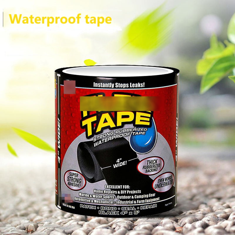 Flex TAPE Waterproof Tape Stop Leak Seal Repair Tape Performance Self Tape Fiberfix Adhesive Tape PE tube PVC etc