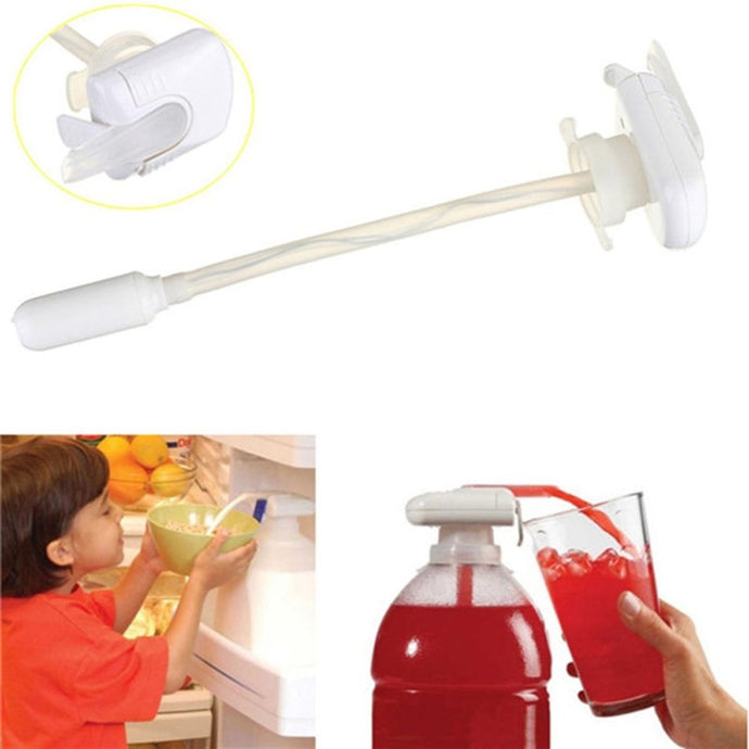 Universal Automatic  Magictap Water Drink Fruit Juice Beverage Dispenser Spill-Proof Tool Electric Water Tap Compact Juice Milk Suck Tool