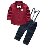 4Pcs Boys Clothes Sets Summer Children Clothing Baby Boy Sport Suit T-shirt+Jeans Costume For Kids