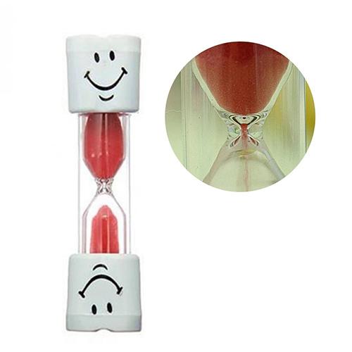 Children Kids Tooth Brushing Timer 2 Minutes Smiling Face for timing cooking, games, exercising Sand Timer Clock Sandglass  deco