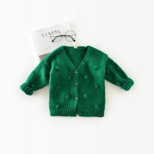 Baby Girl Sweater Child 17 Winter Ball In Hand Down Sweater Cardigan Jacket Cardigan For Girl Girls Cardigan