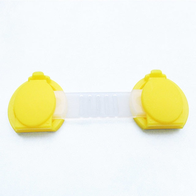 10Pcs/Lot Child Lock Protection Of Children Locking Doors For Children's Safety Kids Plastic Lock best selling