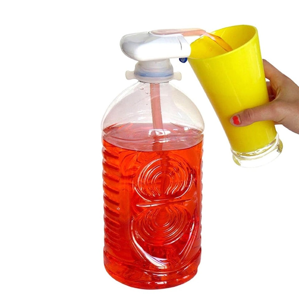 Universal Automatic  Magictap Water Drink Fruit Juice Beverage Dispenser Spill-Proof Tool Electric Water Tap Compact Juice Milk Suck Tool