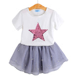 Clothes For Girls Summer Toddler Girls Clothes 2Pcs Outfits Kids Clothing For Girls Tracksuit Suit For Girls Children Clothing