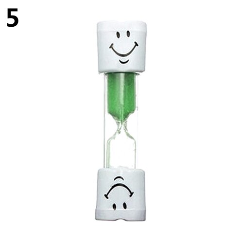 Children Kids Tooth Brushing Timer 2 Minutes Smiling Face for timing cooking, games, exercising Sand Timer Clock Sandglass  deco