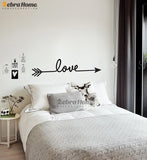 DIY love English letters home decoration art mural wall sticker decals 30 x120cm wallpaper the bedroom
