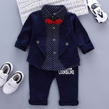 Children Clothing Sets Autumn Sport Suit Baby Boys Clothes Slong Sleeve Set Costume For Kids Jacket+Tshirt+Jeans 3Pcs