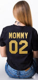 Family Matching Clothes 2017 Hot Sale Family Look Cotton T-shirt DADDY MOMMY KID BABY Funny Letter Print Number Tops Tees Summer