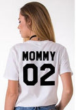 Family Matching Clothes 2017 Hot Sale Family Look Cotton T-shirt DADDY MOMMY KID BABY Funny Letter Print Number Tops Tees Summer