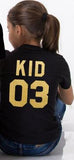 Family Matching Clothes 2017 Hot Sale Family Look Cotton T-shirt DADDY MOMMY KID BABY Funny Letter Print Number Tops Tees Summer