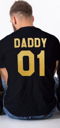 Family Matching Clothes 2017 Summer Fashion Solid O Neck Casual T-shirts Family Tees Shirts For DAD MOM KID BABY Funny T-shirt