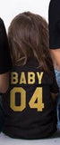 Family Matching Clothes 2017 Summer Fashion Solid O Neck Casual T-shirts Family Tees Shirts For DAD MOM KID BABY Funny T-shirt