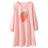 Girls Pajamas Cotton Long-sleeved Nightdress Girl Princess Children's  Nightgown Dress Spring Autumn Kids Home Service Dress