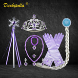 Halloween Rapunzel Dress Up Children's Party Tangled Coaplay Costume Fantasia Infantil Christmas Costume for Girls Rapunzel Hair