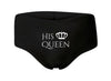 Matching Couple Underpants Women Men His King Her Queen Crown Letter Print Underwears Female Homme Cuecas Knicker Lingerie Boxer