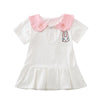 Unicon Children Dress Spring Summer Turn-Down Collar Kids Clothes Fashion toddler Baby Girls Clothing Summer Dress Girl
